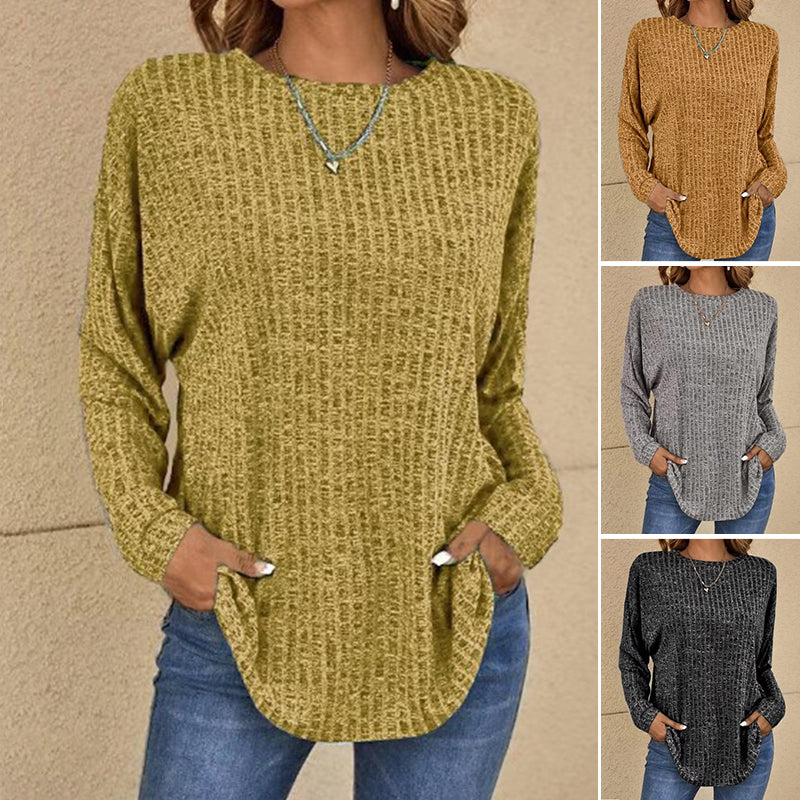 Casual Long-sleeved Sweater