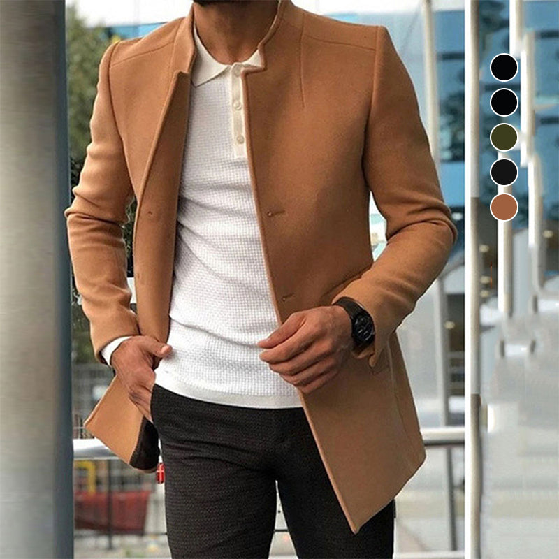Trendy Solid Tweed Blazer