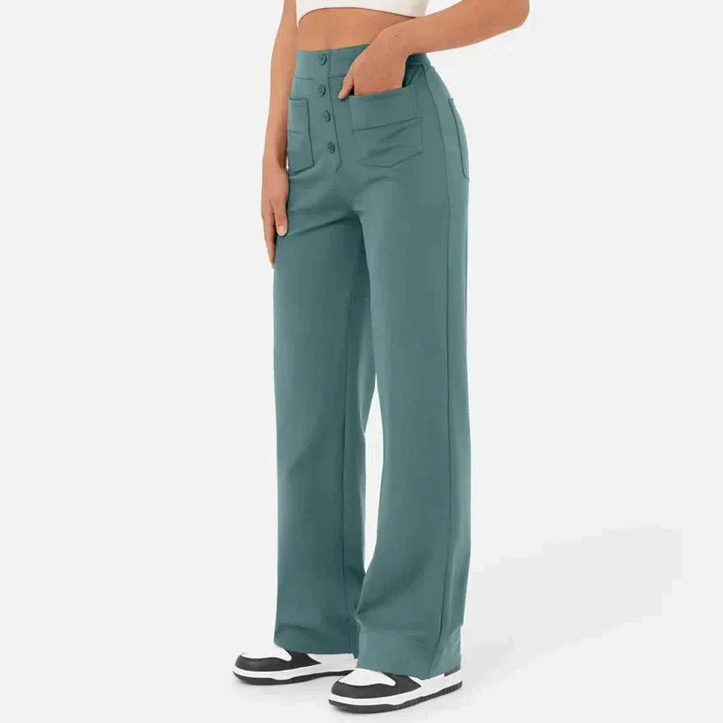 Women's Casual High Waist Stretch Pants