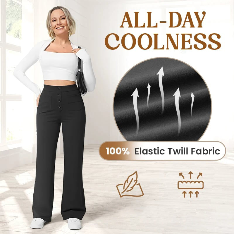 Women's Casual High Waist Stretch Pants