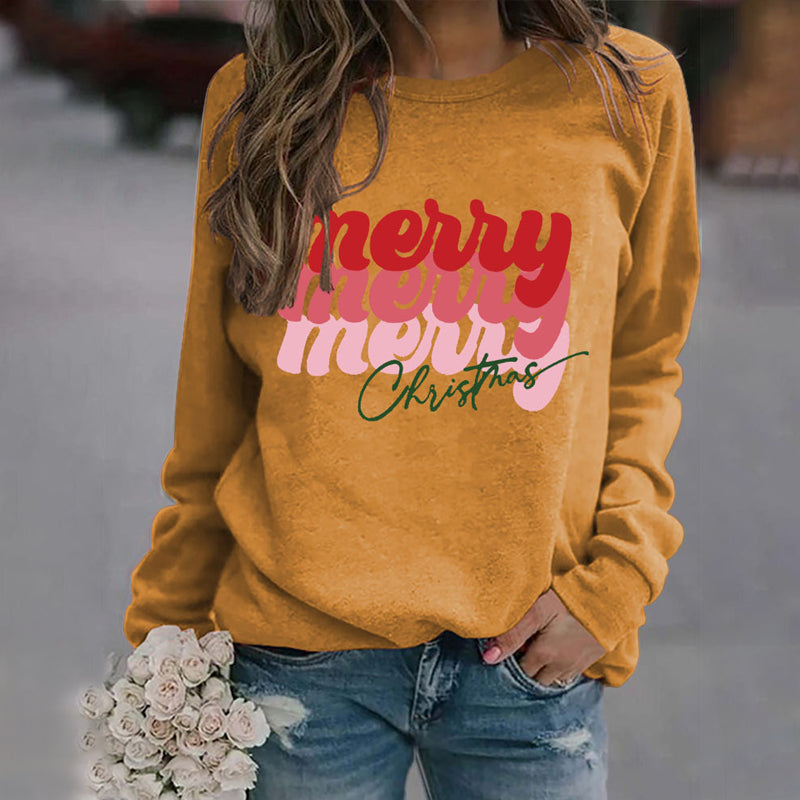 Letter Print Sweatshirt