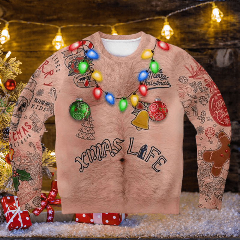 Halloween Skull Crew Neck Sweatshirt