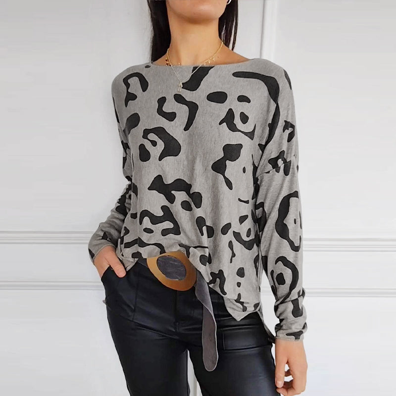 Italian Animal Print Sweater