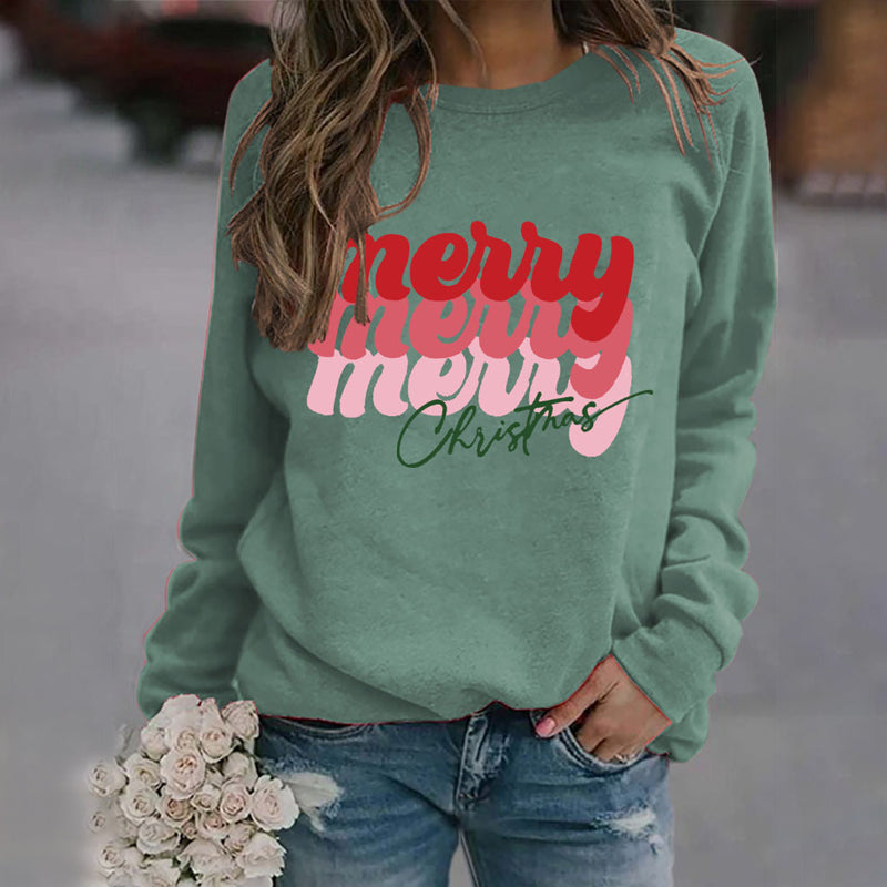 Letter Print Sweatshirt