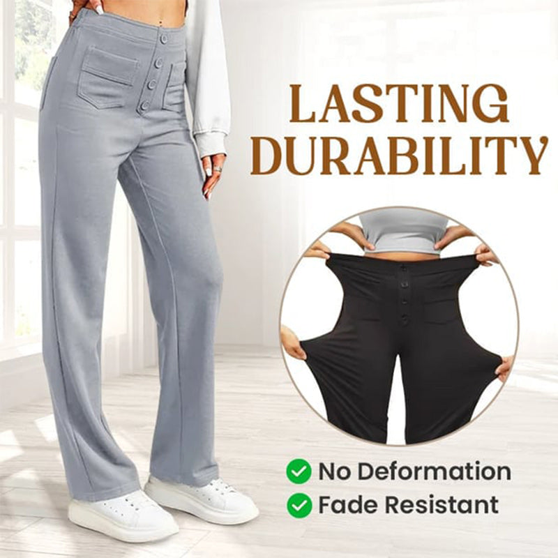 Women's Casual High Waist Stretch Pants