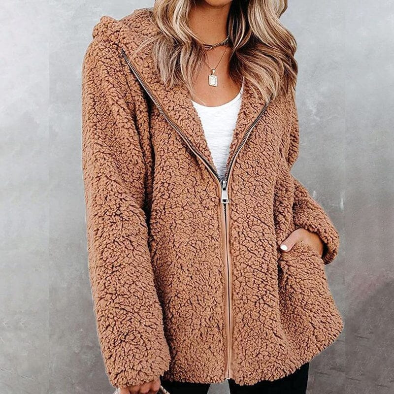 Hooded Zip Pocket Jacket