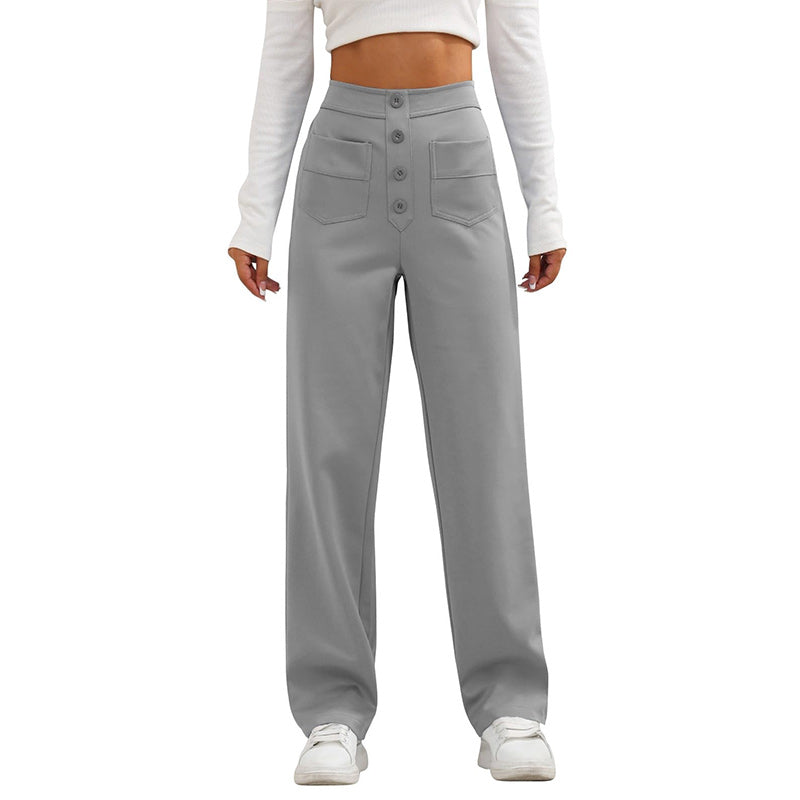Women's Casual High Waist Stretch Pants