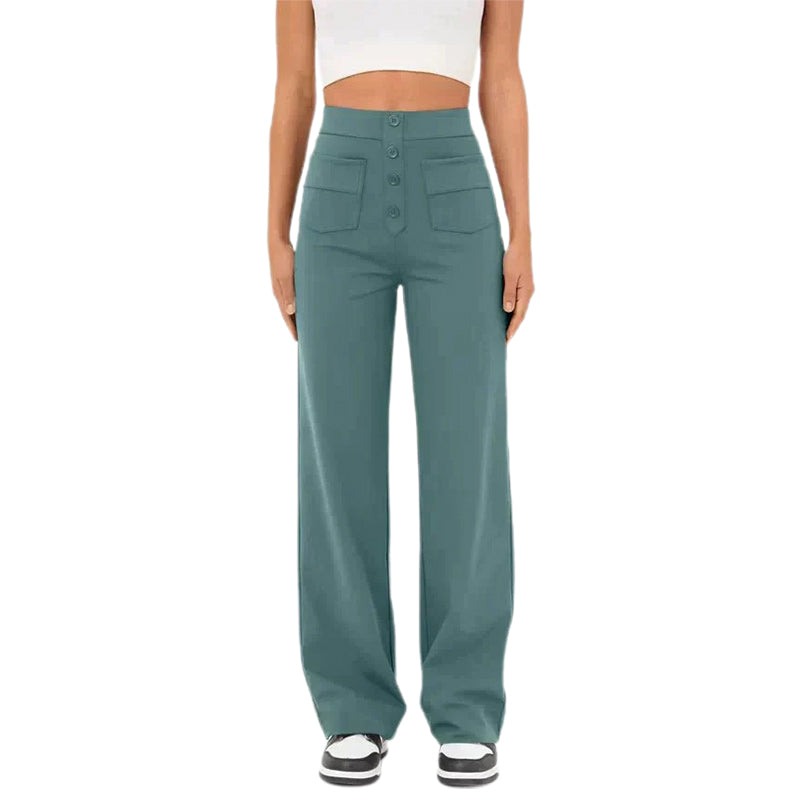 Women's Casual High Waist Stretch Pants