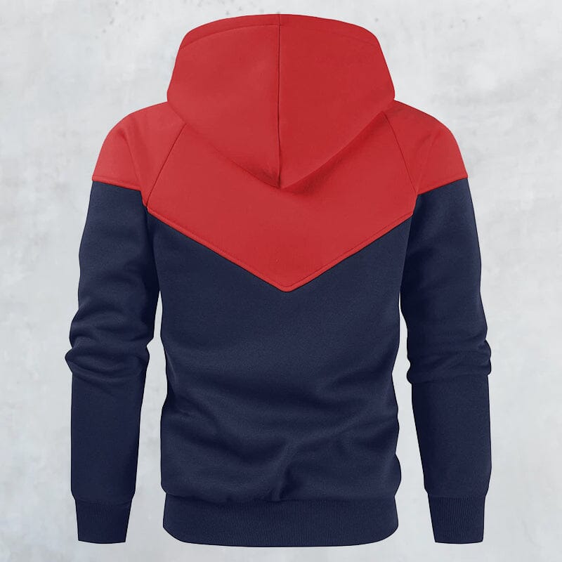 Color Block Casual Sports Sweatshirt