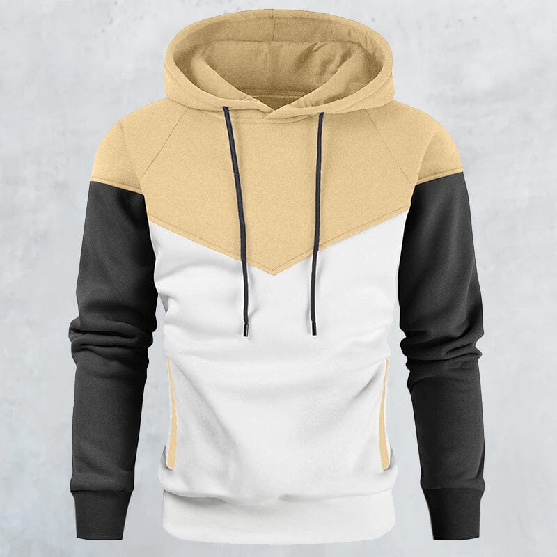 Color Block Casual Sports Sweatshirt