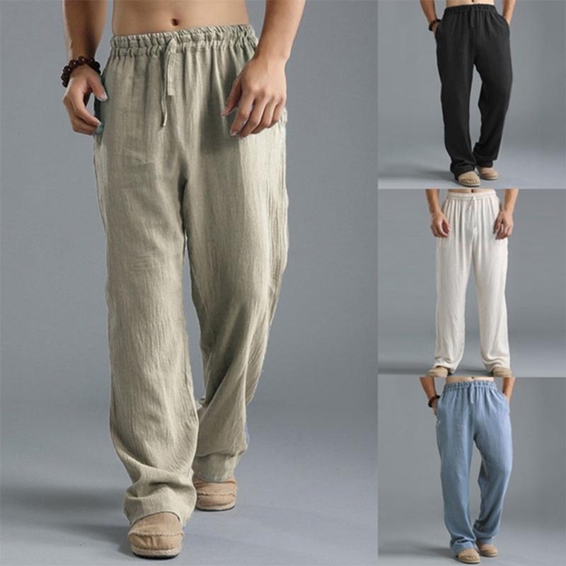 Elastic Drawstring Trousers