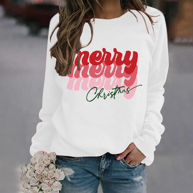 Letter Print Sweatshirt