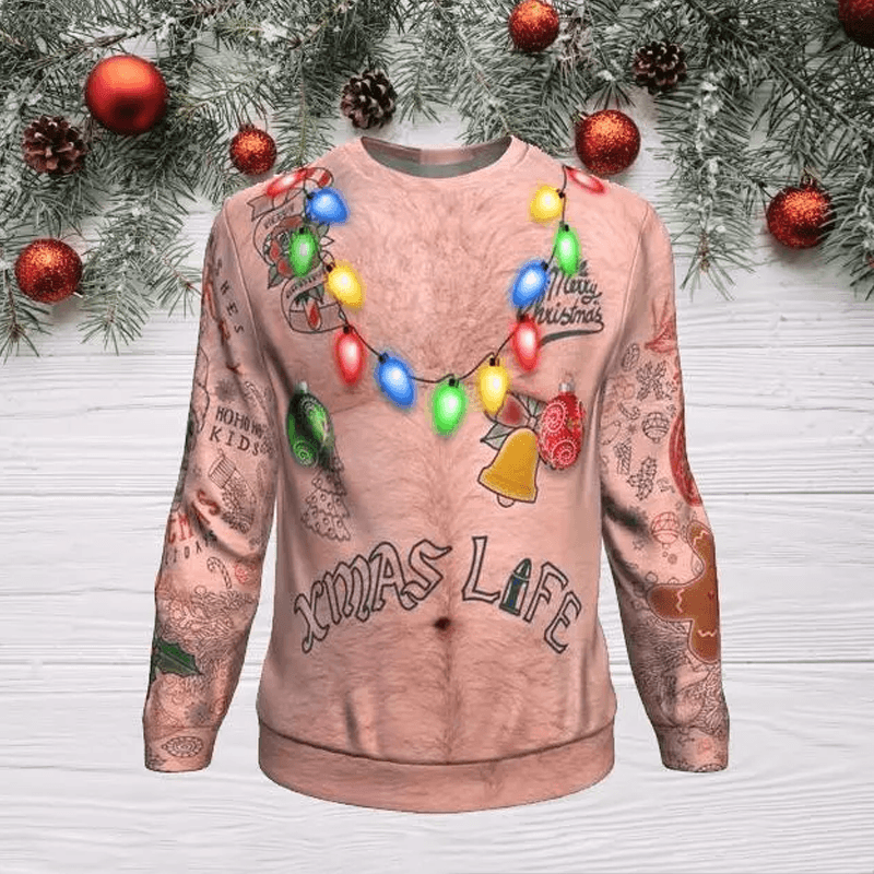 Halloween Skull Crew Neck Sweatshirt
