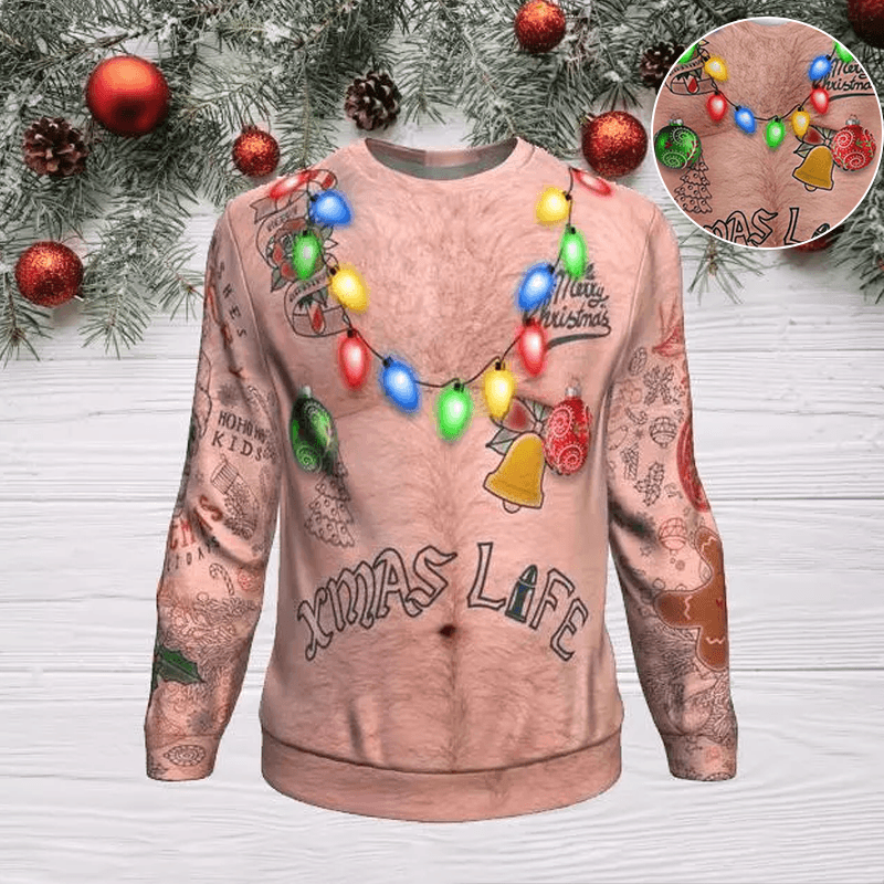Halloween Skull Crew Neck Sweatshirt