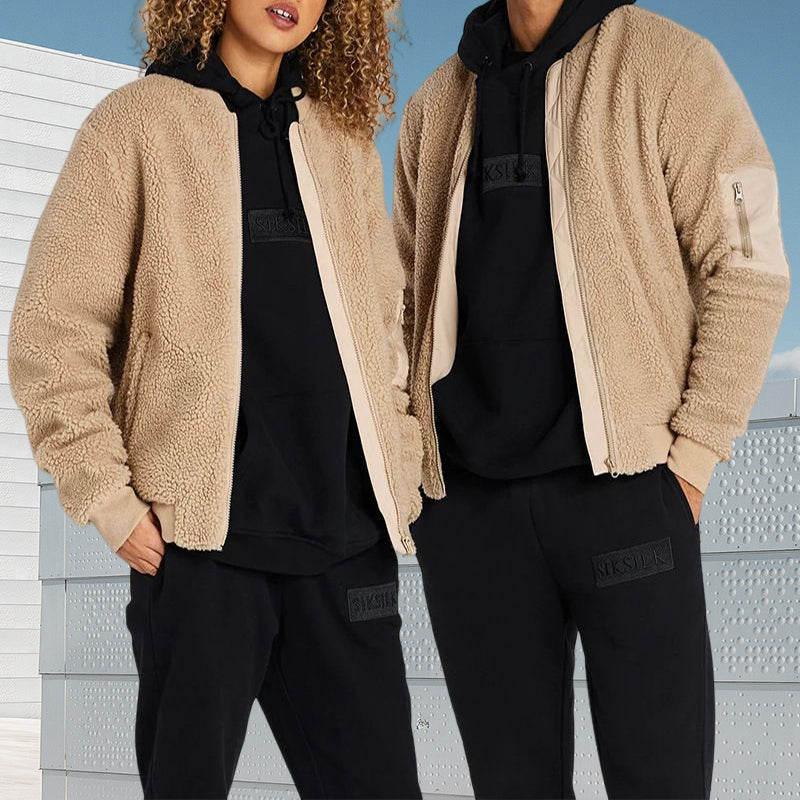 Trendy Plush Short Jacket