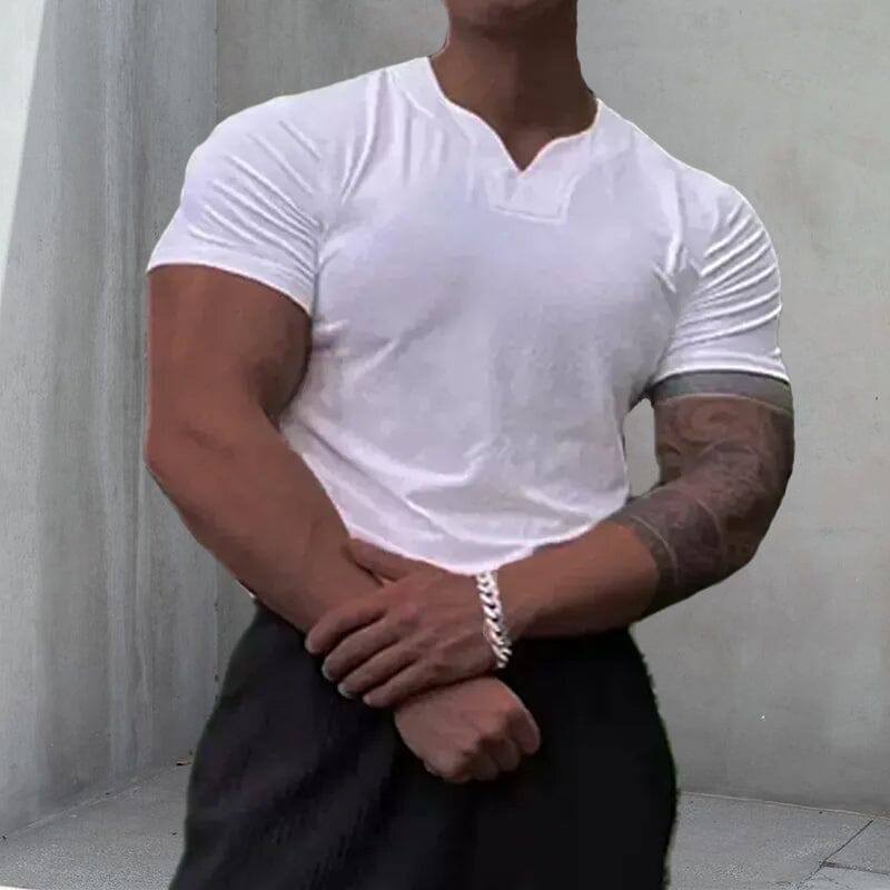 Muscle V-Neck T-Shirt