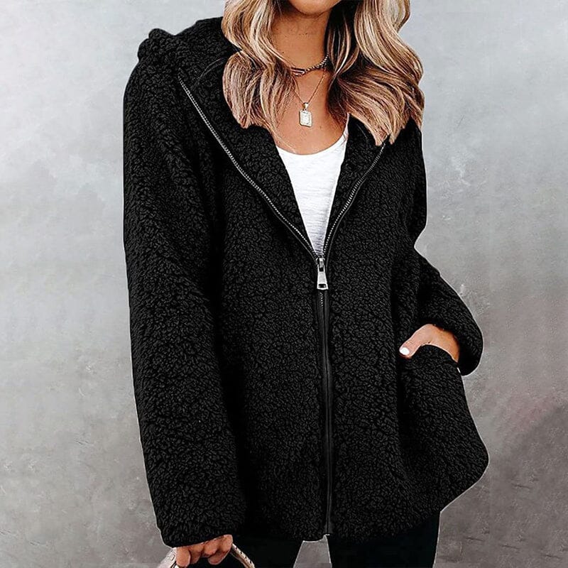 Hooded Zip Pocket Jacket