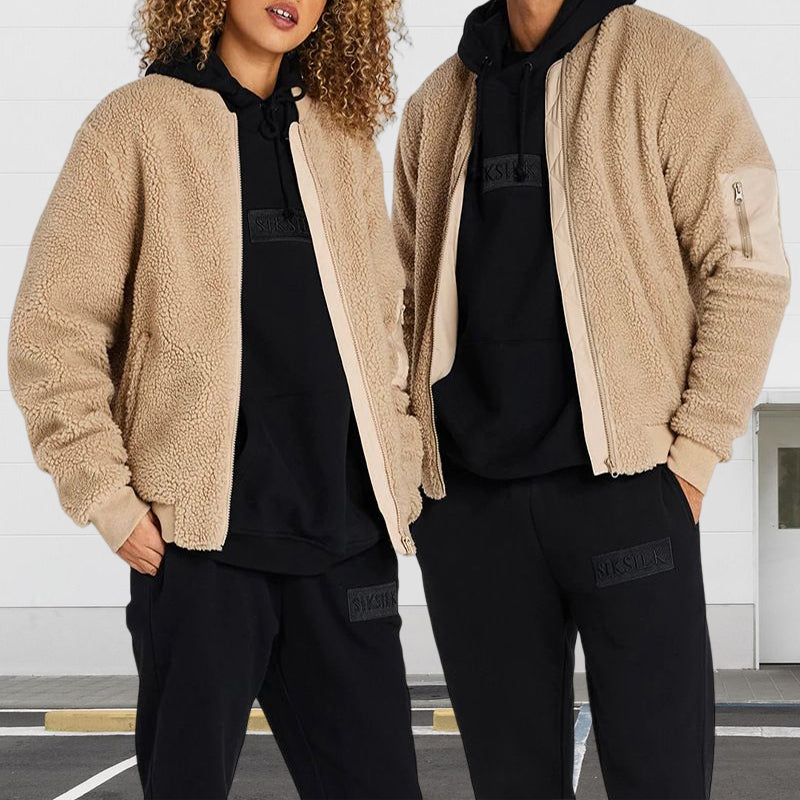 Trendy Plush Short Jacket