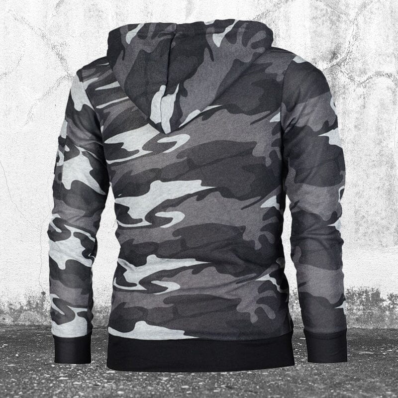Camouflage Hooded Sweatshirt