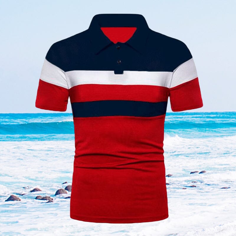 Men's Casual Cotton Polo