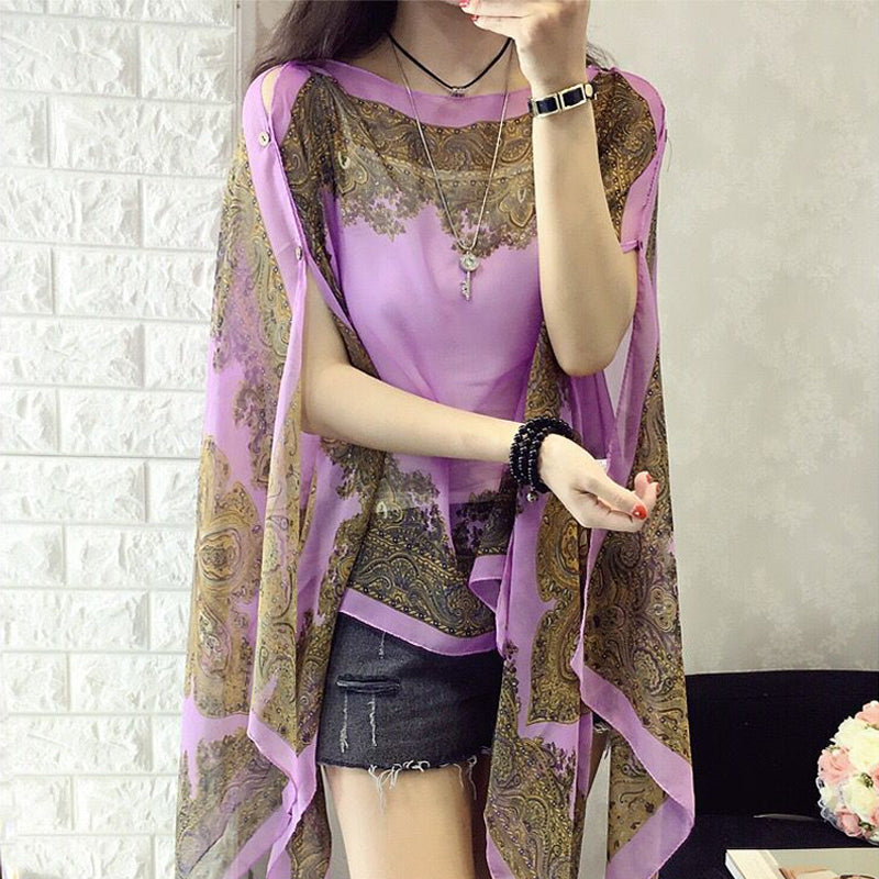 Summer Sun Protection Scarf for Women