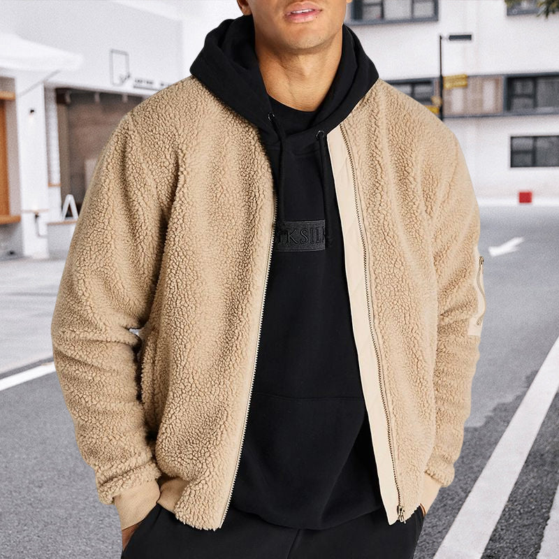 Trendy Plush Short Jacket