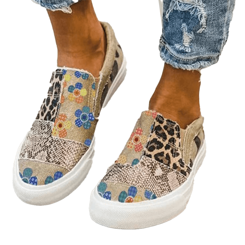 Flat Bottomed Slacker Casual Canvas Shoes