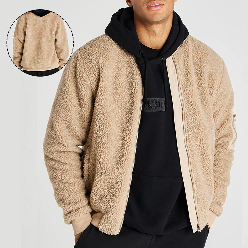 Trendy Plush Short Jacket